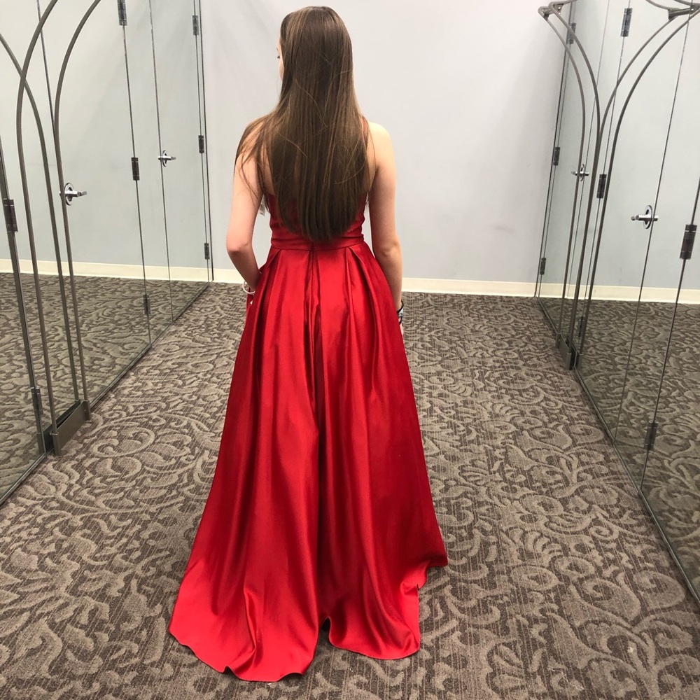 Red Prom Dress - Picture 3 of 3